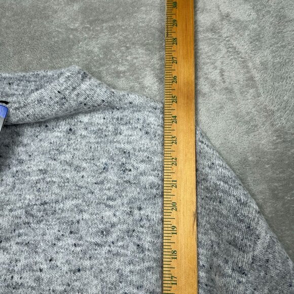 Well Worn Womens Gray Knit Sweater L Soft Acrylic Blend Long NWT 6594 - Picture 6 of 8